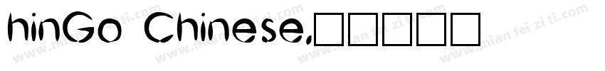 hinGo Chinese字体转换